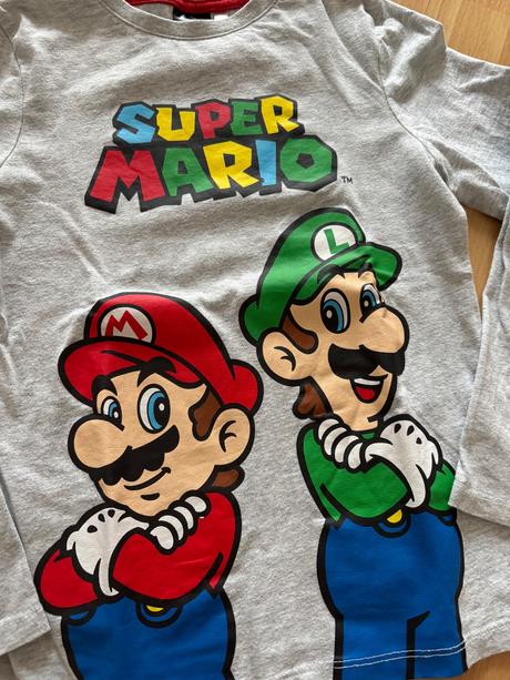 Tričko super mario, c&a,128