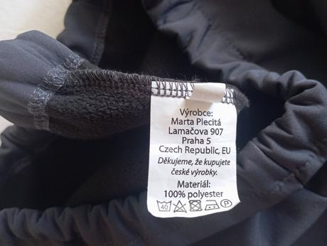 Softshelové nohavice, 152