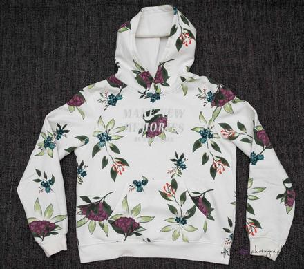 Kvetovaná mikina, veľ. 164, h&m,164