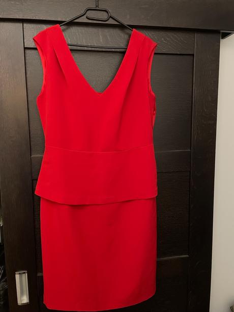 Šaty cervene, reserved,42