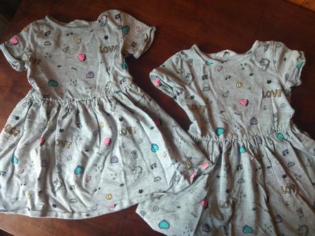 2x šaty h&m, 98