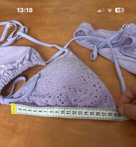 Bikiny lila orgovano fialove, 40 / 42 / l