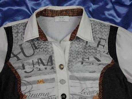 Luxusná košeľová blúzka, 42