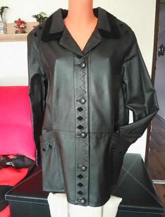 Kožená bunda v.44/46, xl