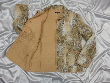 Luxusná vzorovaná bunda, 38