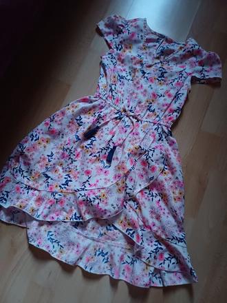 Letné šaty s kraťasami 2v1, 122