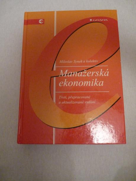 Synek - manažérska ekonomia, 