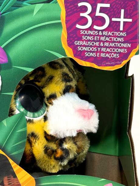 Furreal lil wilds lolly hrací plyšový leopard, 