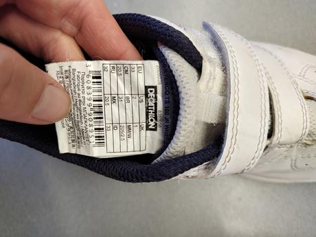 Biele tenisky na tenis, decathlon,33