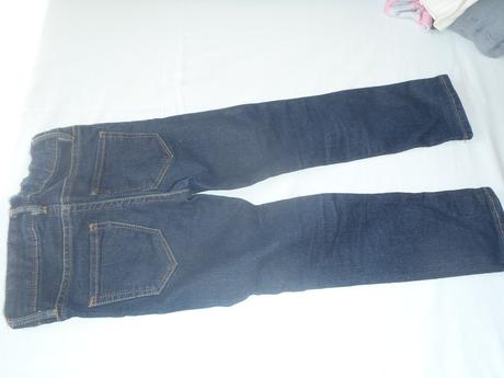 Tmavomodré rifle, denim,104