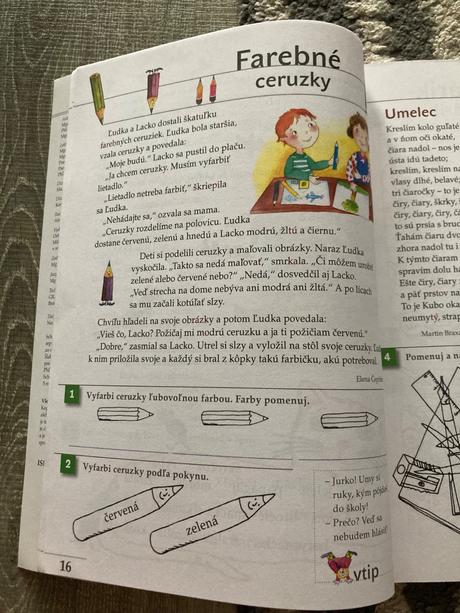 Čítanka pre prvý ročník základných škôl, 