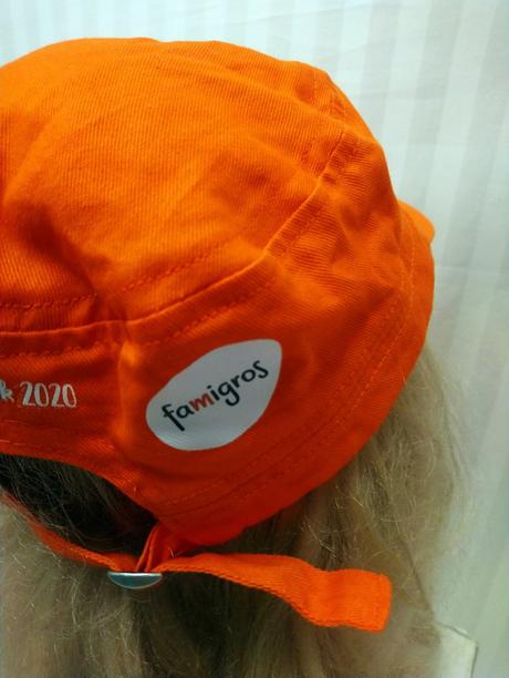 Oranžová šiltovka s motívom č. 631, lilibiggs, 52+, 52