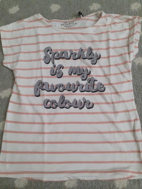 Tričko pruhované dievčenské, reserved,122