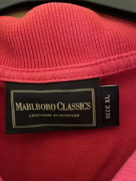 Pánske tričko č. xl červenej farby, xl