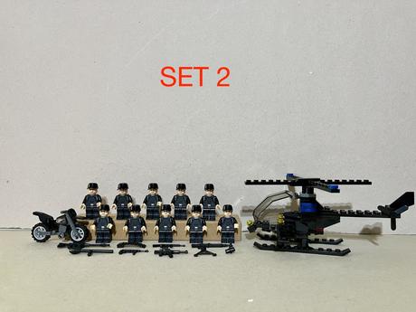 Rôzne figúrky s.w.a.t - (16ks), 