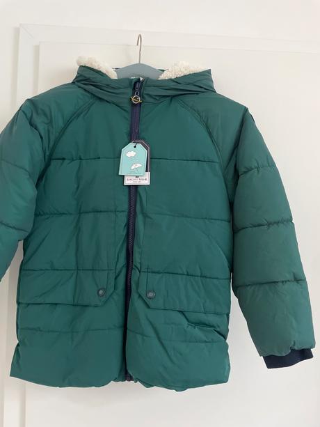 Nádherná teplá zimná bunda, sergent major,134 / 140