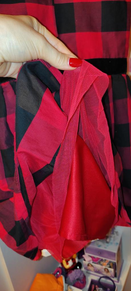 Kárované šaty aj na vianoce, pepco,134