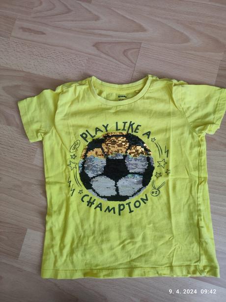 Tričko krátky rukáv 116, sinsay,116