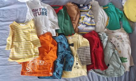 13ks tričko s dlhým rukavom 68, 68