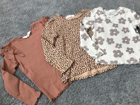 3 tričká v.110/116, h&m,110