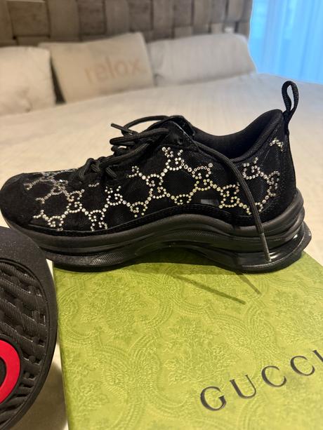 Gucci tenisky original - trblietave, gucci,36