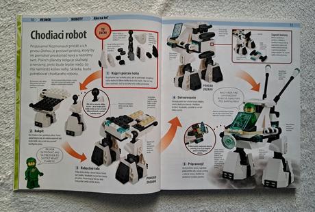 Lego kniha "úžasné nápady", 