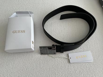 Nový,kožený,pánsky opasok guess - 110 cm, guess
