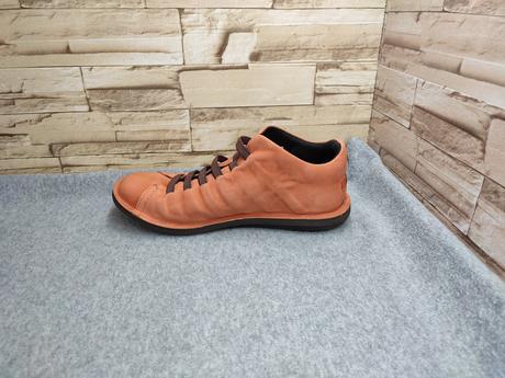 Camper 41 - kožené oranžové topánky, camper,41