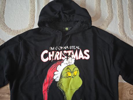 Vianočná mikina xl grinch, c&a,xl