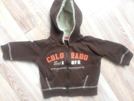 Mikina so zateplenou kapucňou, f&f,68