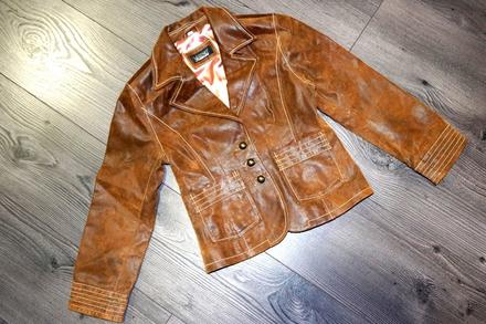 Legend scandinavia kožený kabát, v. 128/134, 128