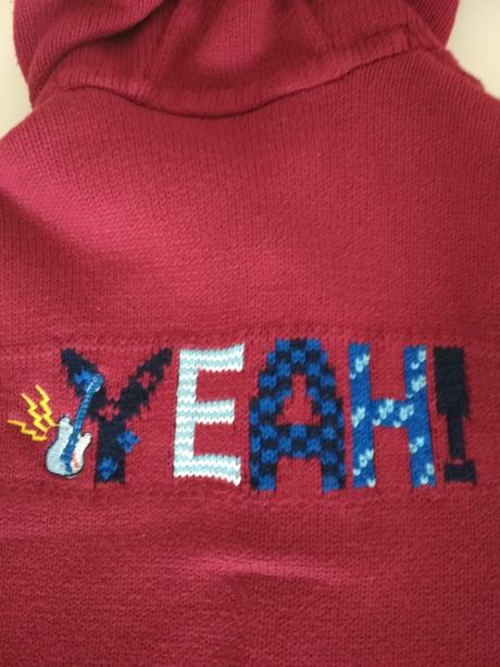 Chlapčenský svetrík s kapucňou, sergent major,98