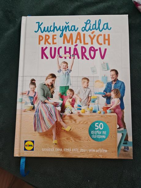 Kniha pre malych kucharov vhodna aj ako darcek, 