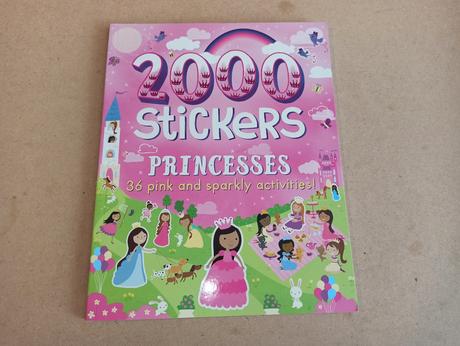 2000 stickers - princesses,