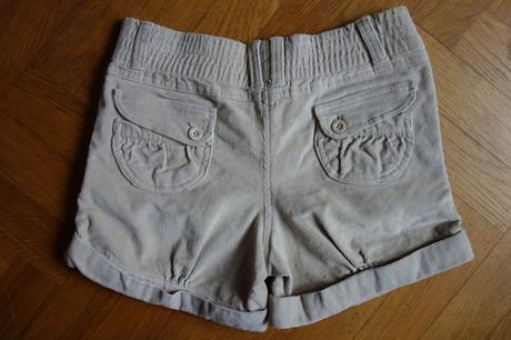 Menčestrové šortky na 14 rokov, 164