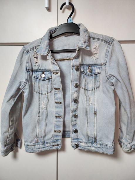 Štýlová riflova bunda, 140