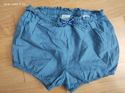 Kraťasy pre dievčatko 92, h&m,92