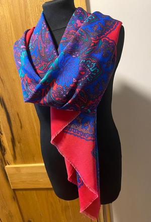 Veľká farebná šatka, l