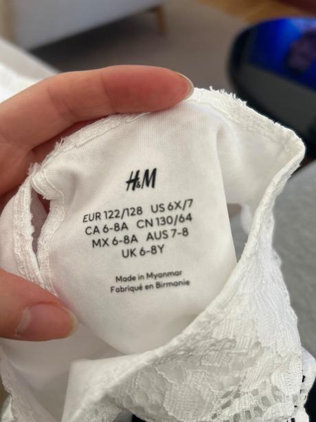 Set bluzka+suknička, h&m,122