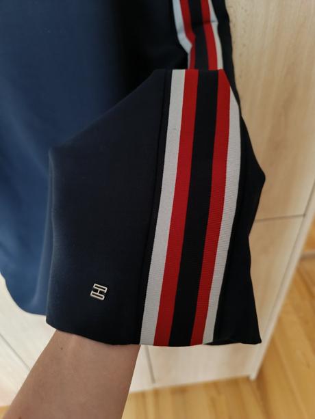 Tmavomodré šaty tommy hilfiger, tommy hilfiger,s