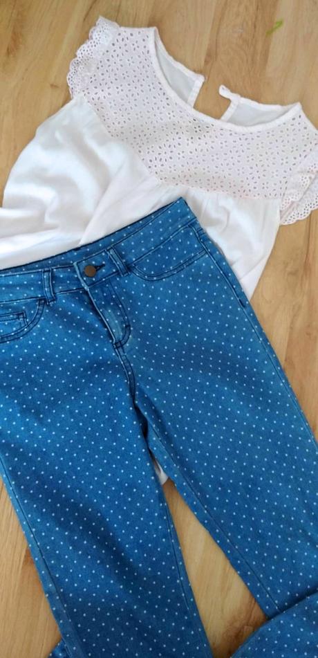 Bodkované rifličky - zn. tezenis - veľ. s, tezenis,s