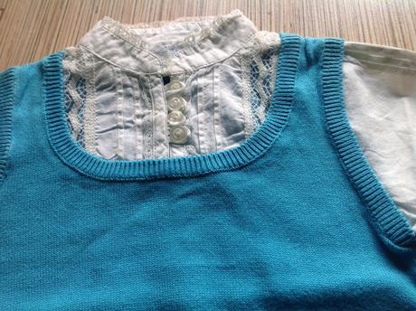 Blúzka s vestou lilliput /dk1, 80