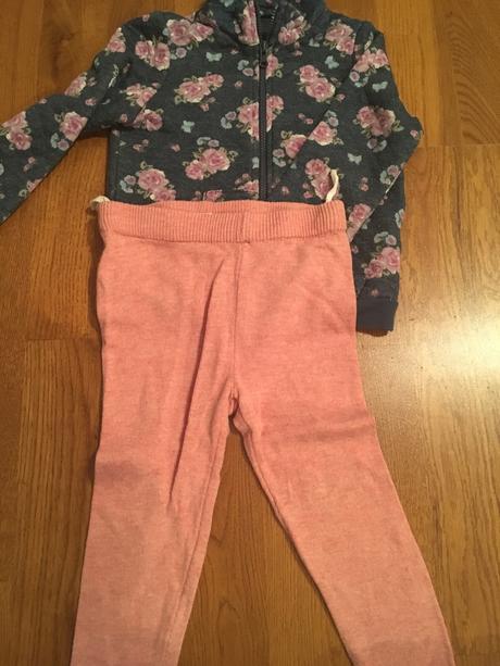 Tepláky legíny+mikina, 86