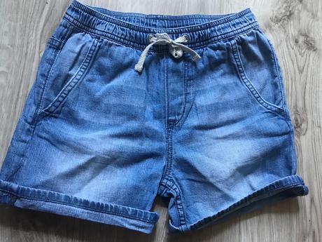 Kraťasy riflove 6-7 rokov, h&m,122