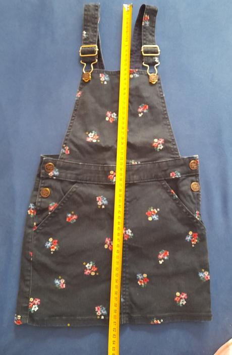 Kvetinková sukňa na traky, h&m,122