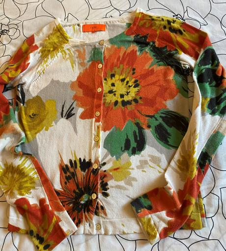 Kvetový sveter zn. next v. 34, next,34