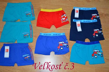 Detské boxerky , <50 - 170