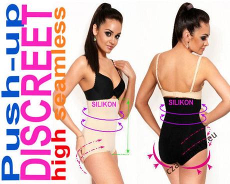 Tvarujúce nohavičky push-up discreet high seamless, l - xxxl