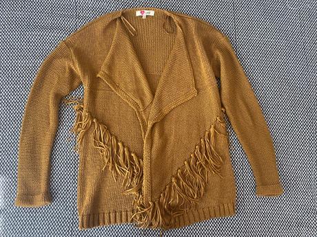 Kardigan so strapcami, s