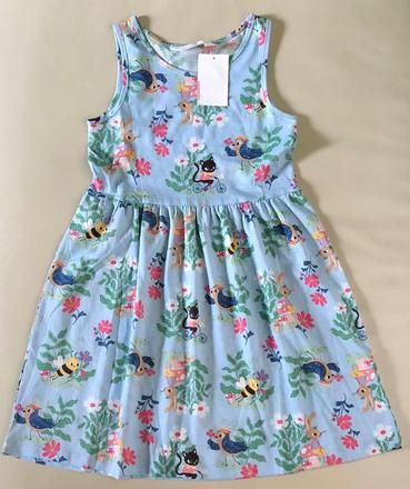 Nové,122/128 h&m saty, 7-8 r., h&m,128